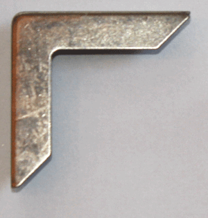 Tillbehör - Hörn Antiksilver 30mm