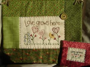 Mönster - Love grows here